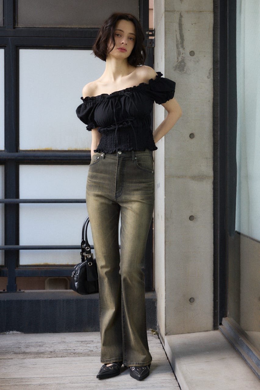 SLY HW FLARE PT-C WITH ROICA 22インチ mvs SLY | HW FLARE PT-C WITH ROICA（R）EF (フレア ) |SHEL'TTER
