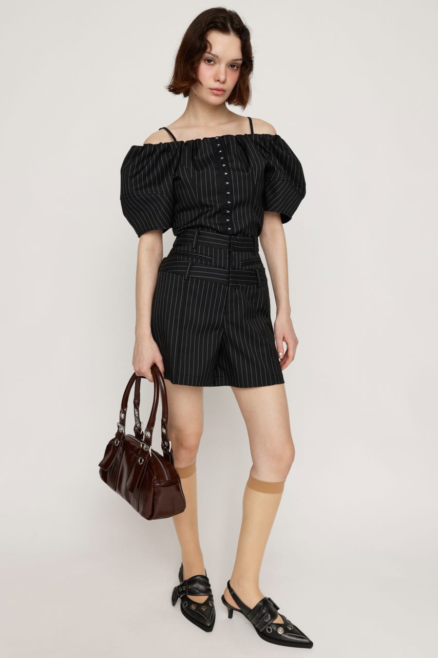 ほまれつページ SLY | FRONT HOOK VOLUME SLEEVE ブラウス (シャツ・ブラウス
