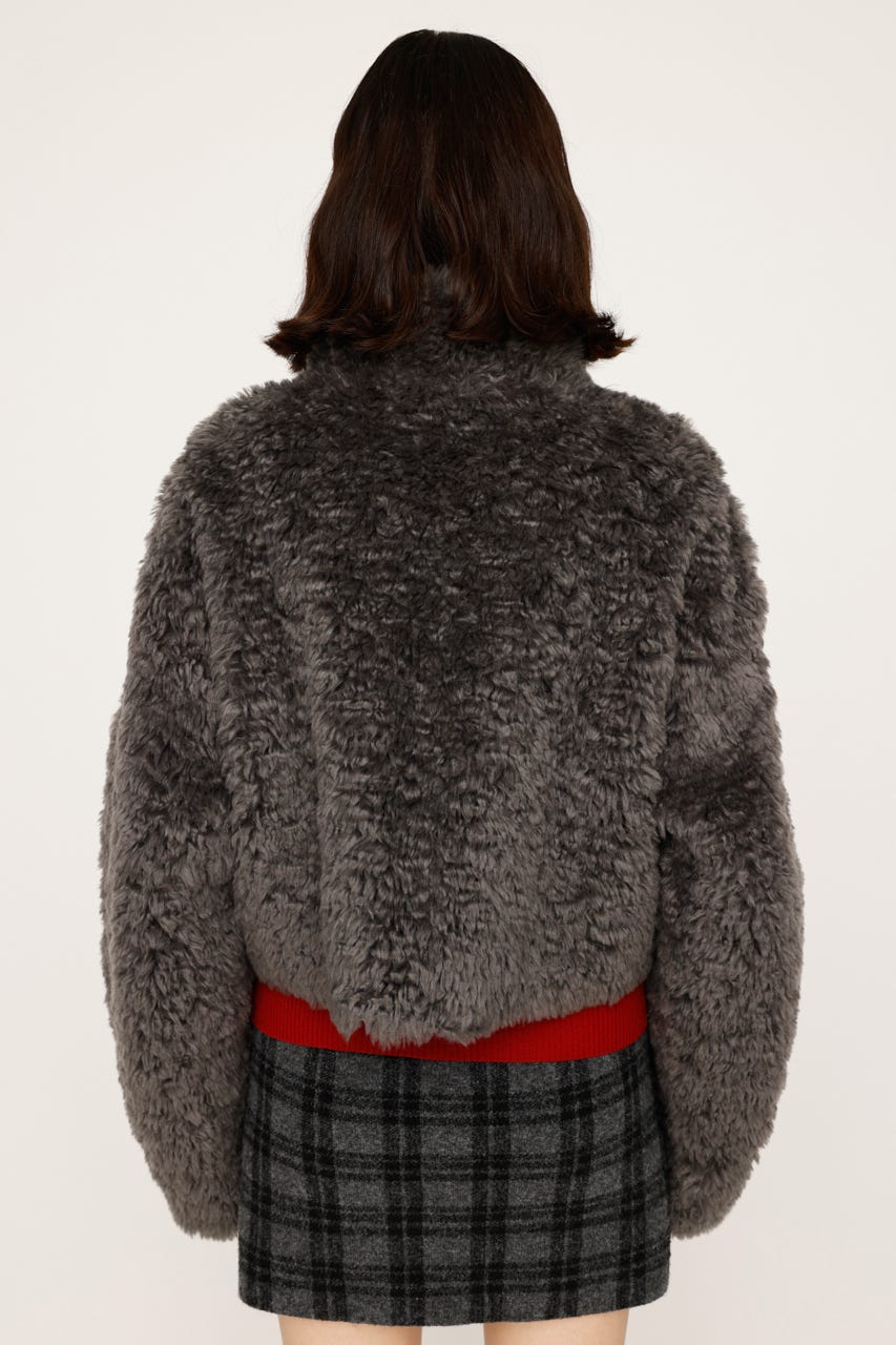 SLY ボアブルゾン SLY ブルゾン アウター 「2サイズ展開」CURLED BOA BZ カールド