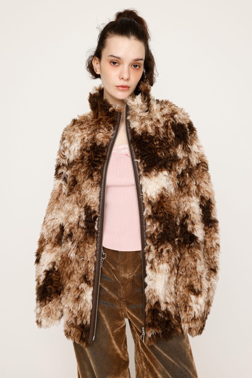SLY　ボアブルゾン SLY - 今季完売品♡SLY LIGHT CROP BOA ブルゾン♡新品タグ付き