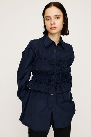 SLY ビスチェレイヤードシャツ BUSTIER LAYRED SH ビスチェ レイヤード シャツ（シャツ