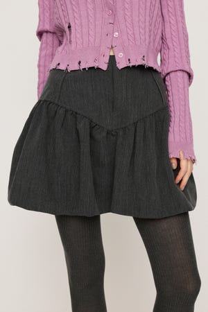 【1BUY5％OFF CAMPAIGN】BALLOON ショートスカート