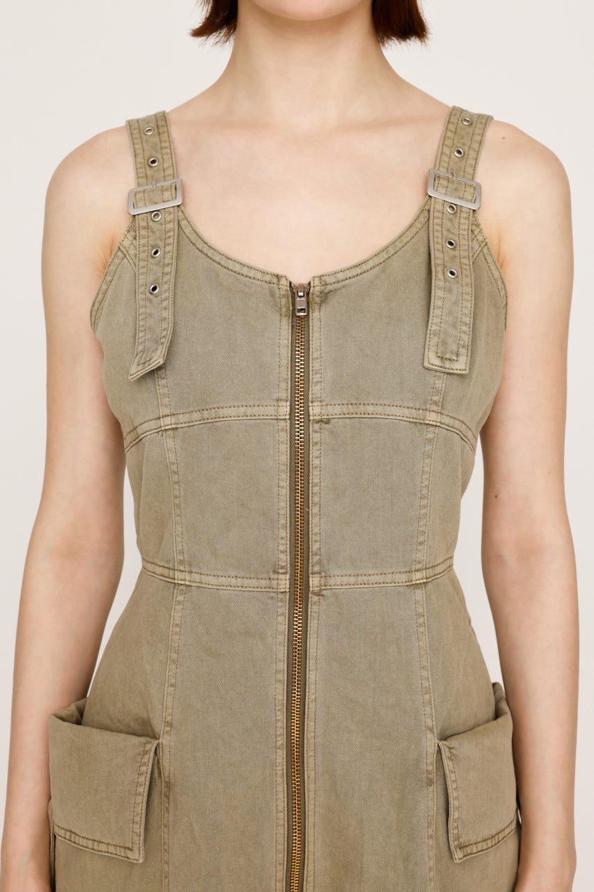 SLY | FRONT ZIP POCKET ワンピース (ワンピース(ロング