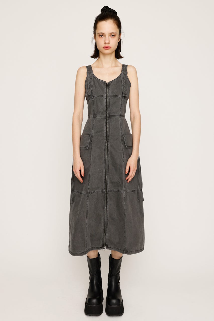SLY | FRONT ZIP POCKET ワンピース (ワンピース(ロング
