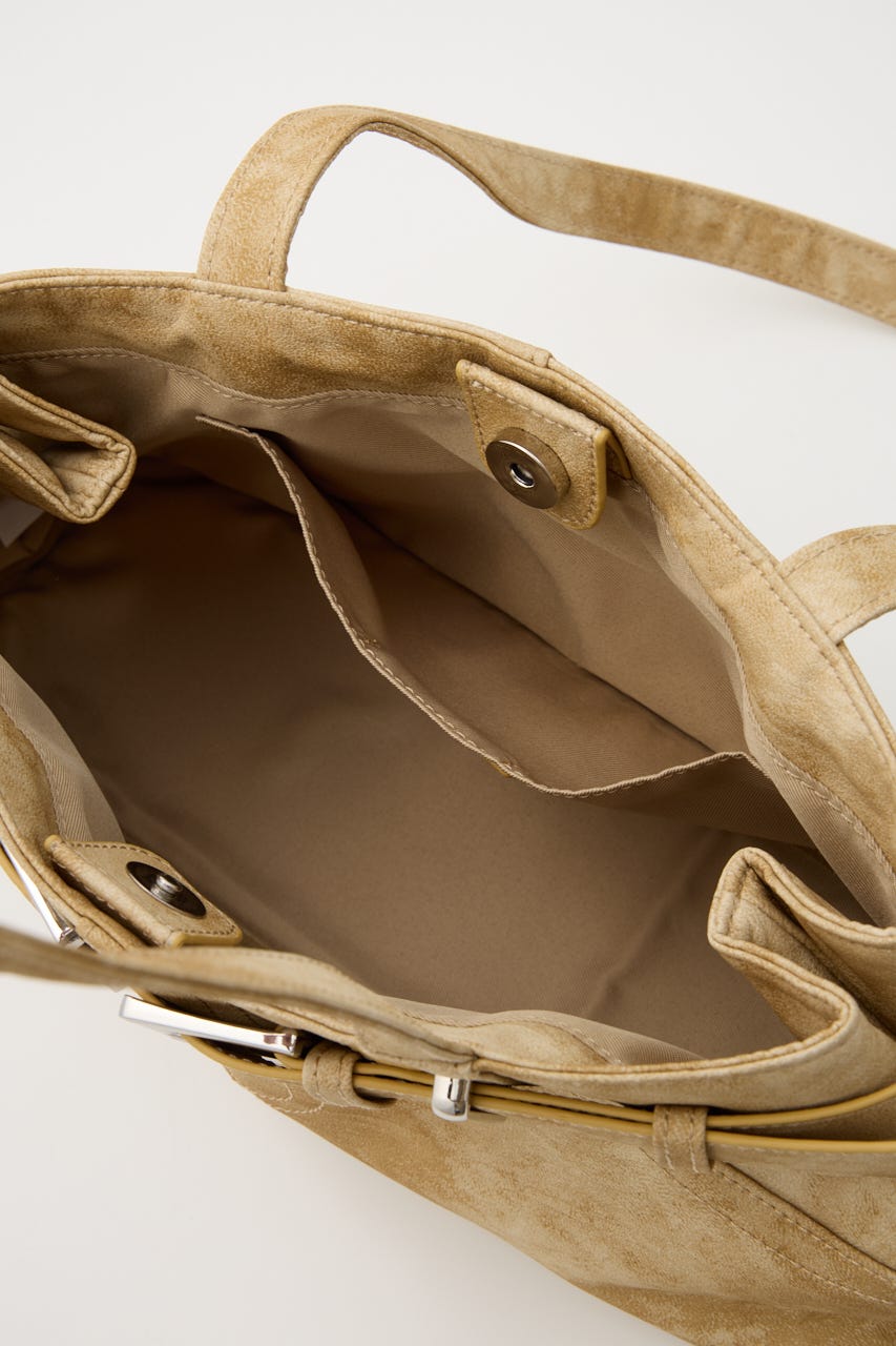 【1BUY5%OFF CAMPAIGN】BELT SHOULDER バッグ BEG FREE