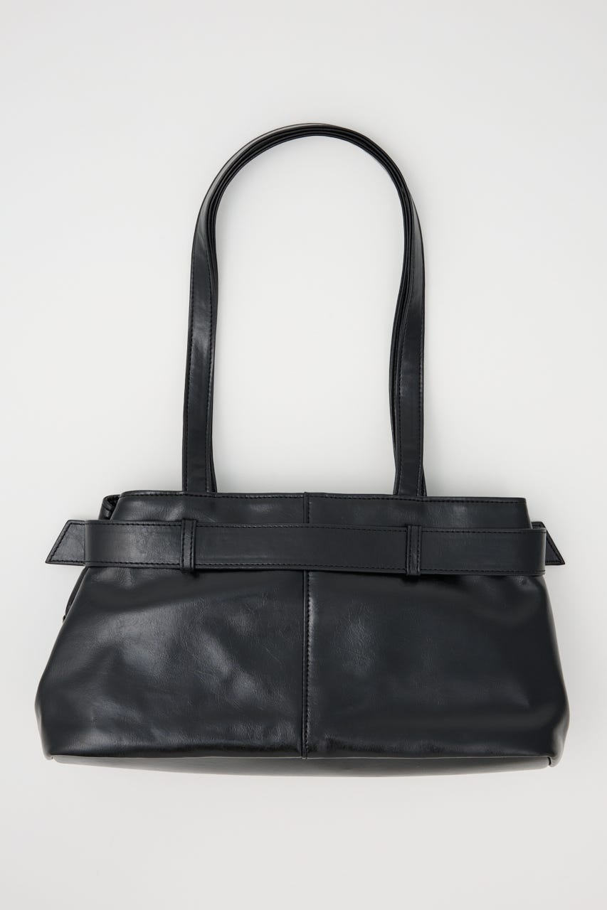 【1BUY5%OFF CAMPAIGN】BELT SHOULDER バッグ BLK FREE