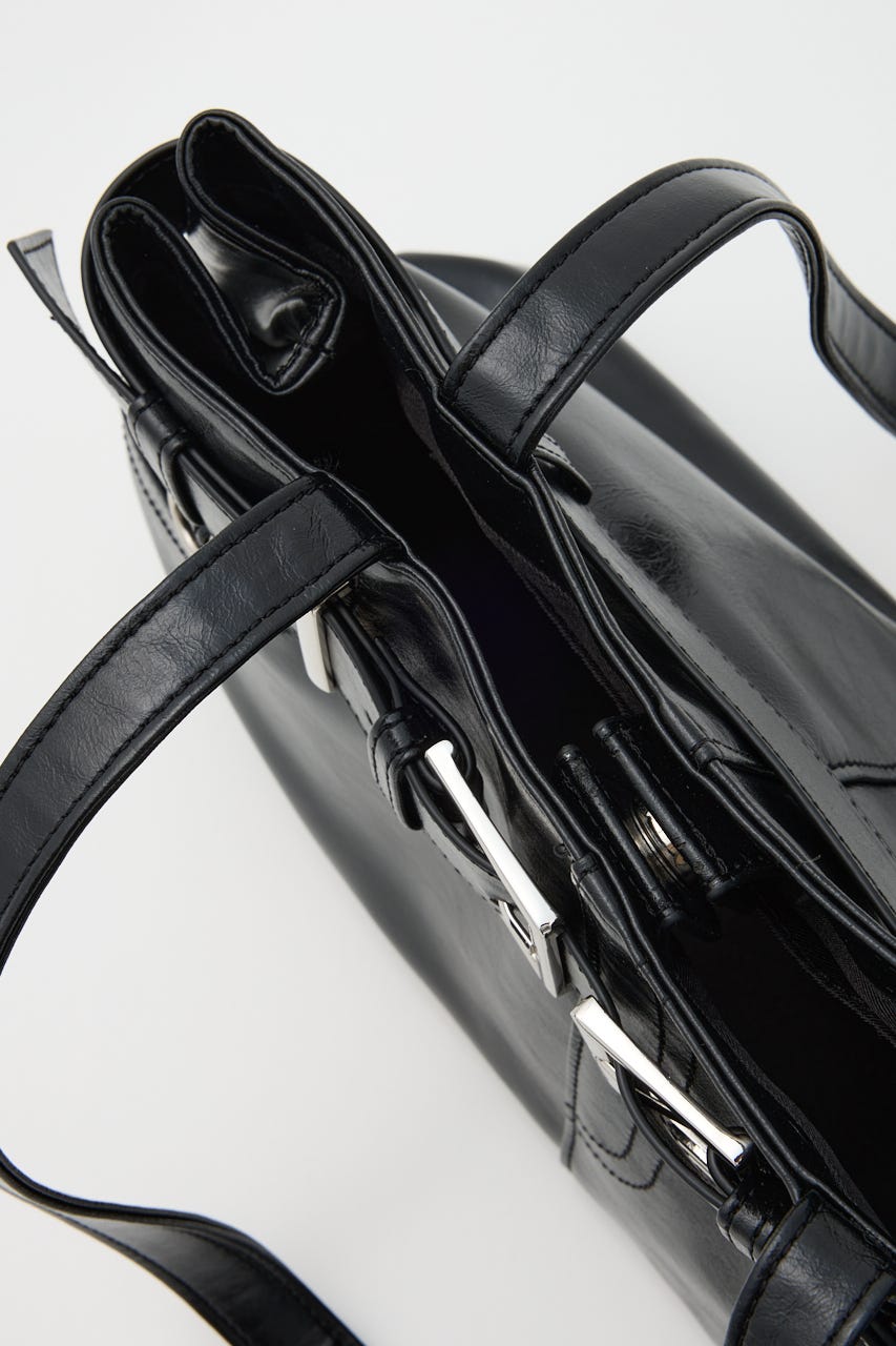 【1BUY5%OFF CAMPAIGN】BELT SHOULDER バッグ BLK FREE