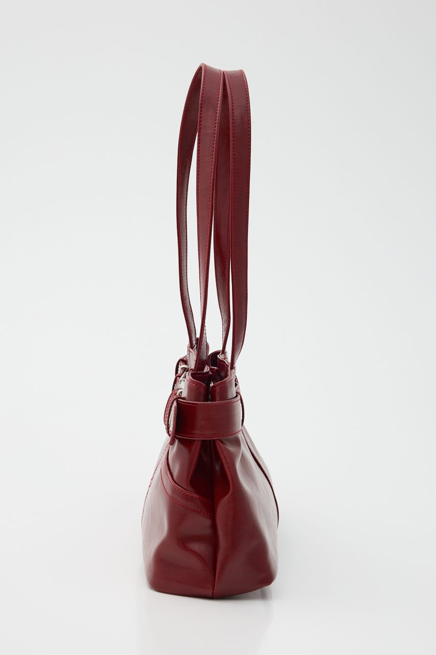 【1BUY5%OFF CAMPAIGN】BELT SHOULDER バッグ RED FREE