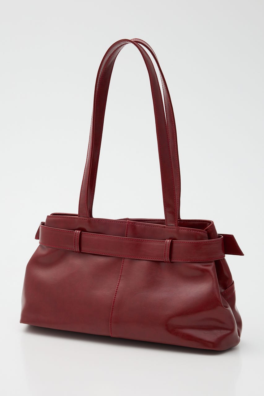 【1BUY5%OFF CAMPAIGN】BELT SHOULDER バッグ RED FREE