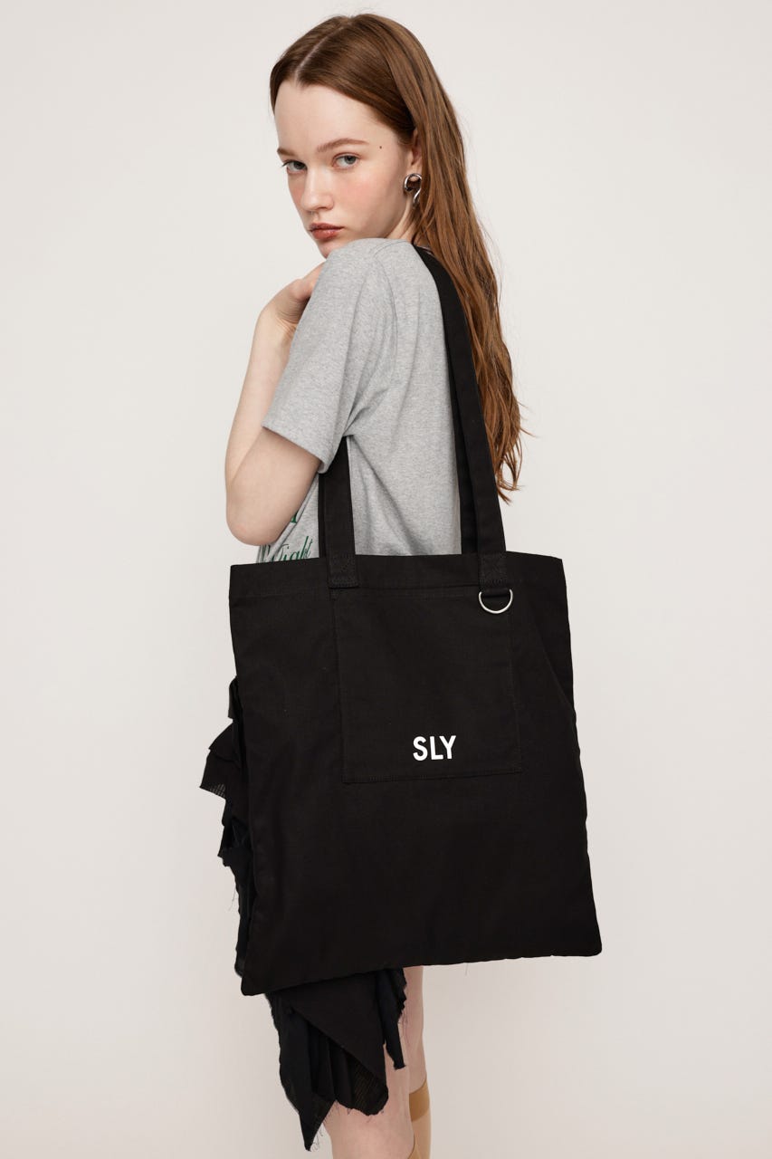 SLY | 【LIMITED ITEM】POCKET LOGO トートバッグ (すべて