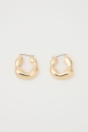 【1BUY5％OFF CAMPAIGN】DEFORMED MOTIF P／EARRINGS