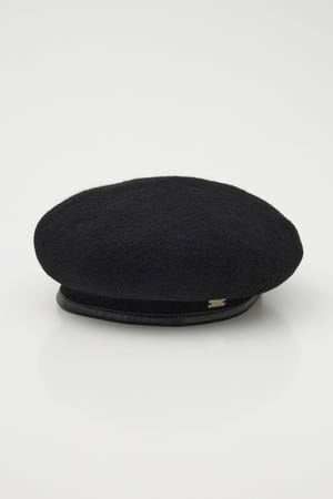 【1BUY5％OFF CAMPAIGN】WOOL PIPING ベレー