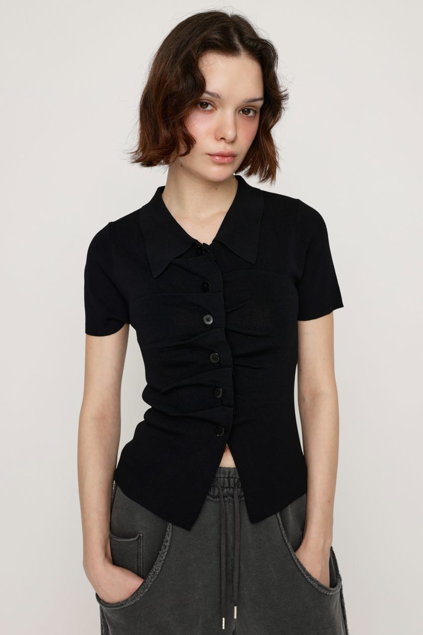 SLY | FRONT BUTTON KNIT トップス (ニット ) |SHEL'TTER WEBSTORE