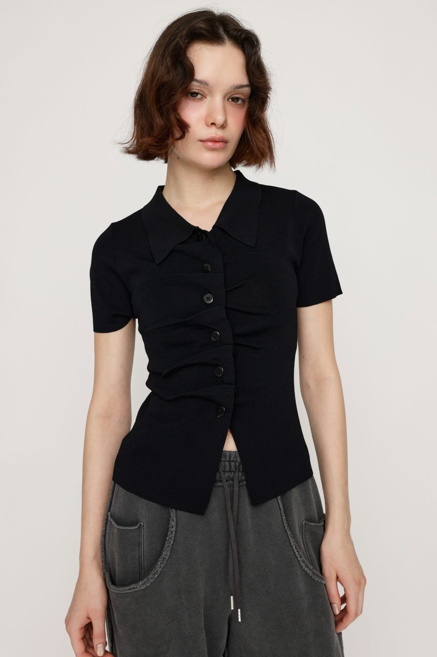 SLY | FRONT BUTTON KNIT トップス (ニット ) |SHEL'TTER WEBSTORE