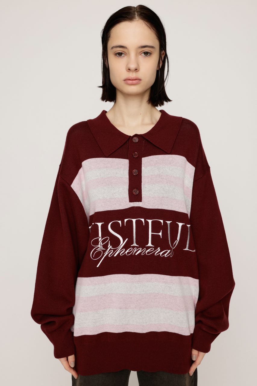 SLY | 【岩瀬洋志さん着用アイテム】FRONT LOGO POLO トップス