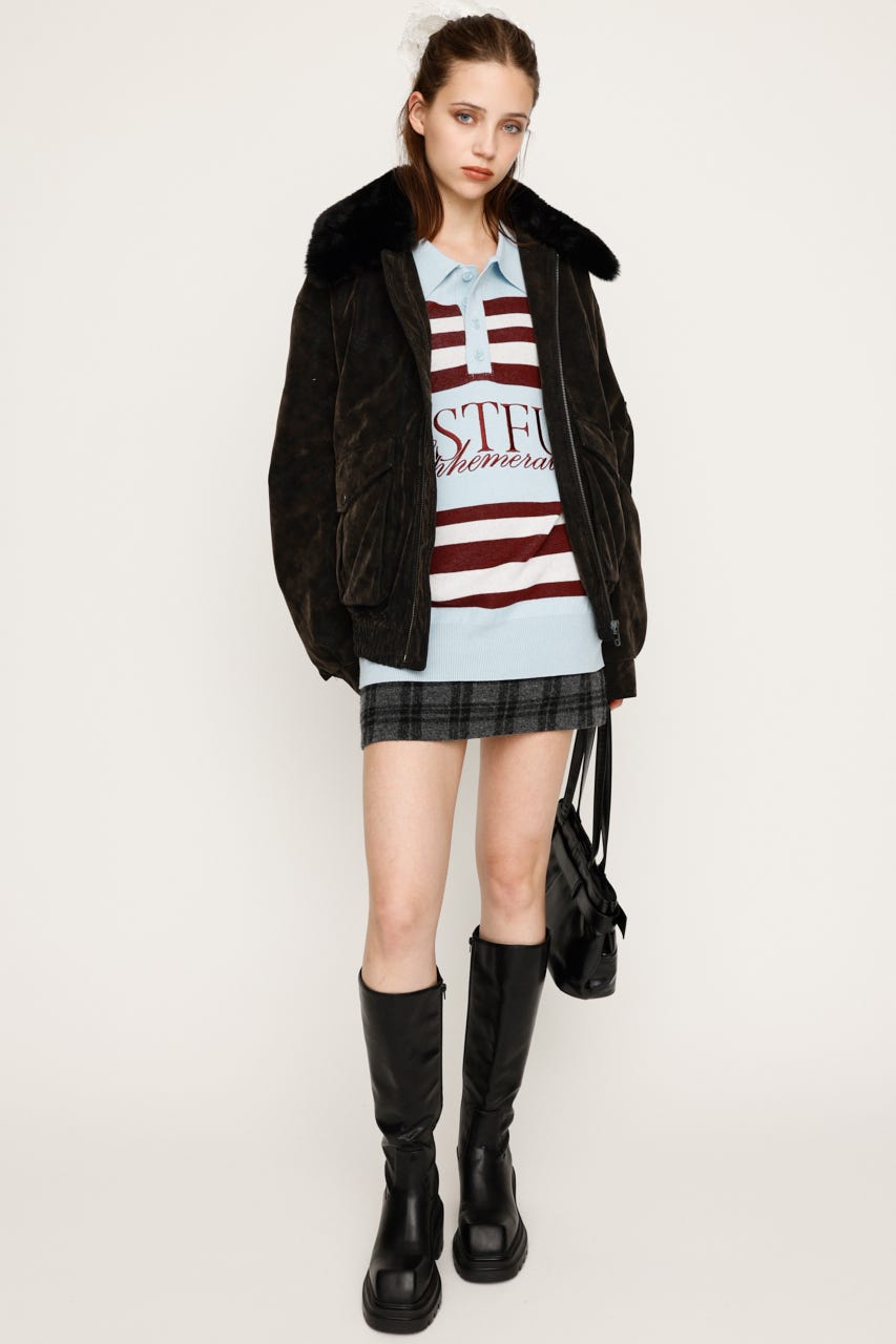 SLY | 【岩瀬洋志さん着用アイテム】FRONT LOGO POLO トップス