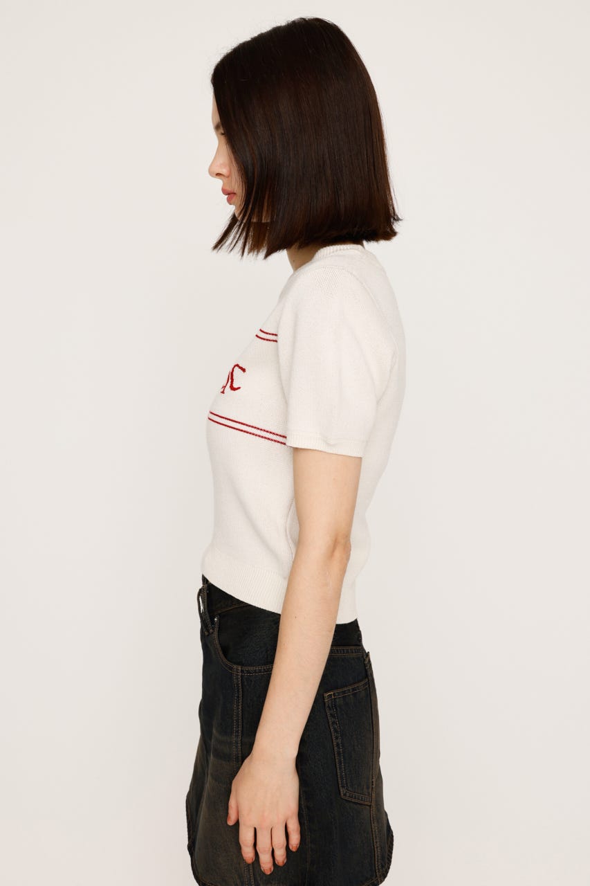 トップス tsukino シボジャカードタックギャザートップス【洗濯機洗い可