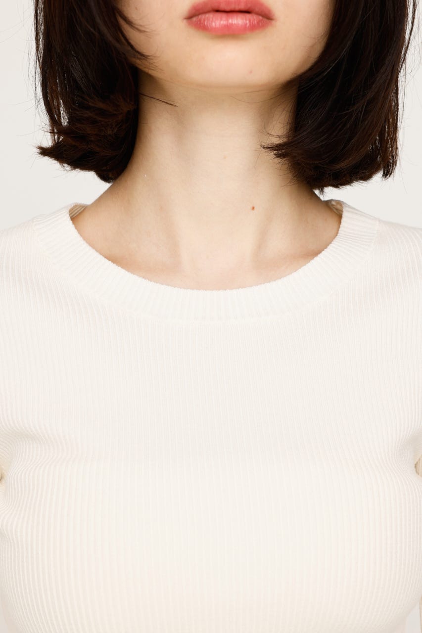 BASIC HG RIB トップス IVOY 1