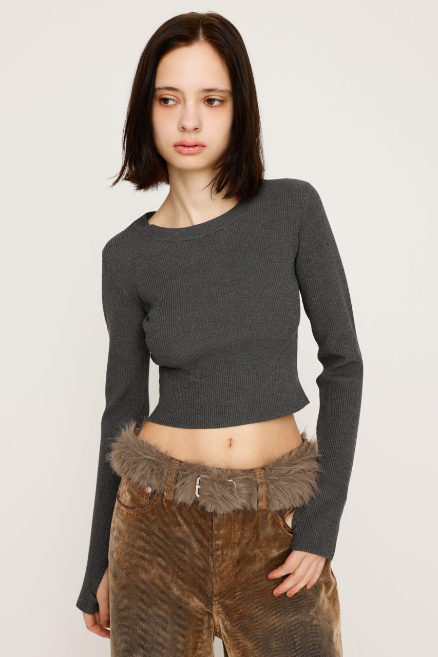 トップス nknk SLY | BASIC HG RIB トップス (ニット ) |SHEL'TTER WEBSTORE