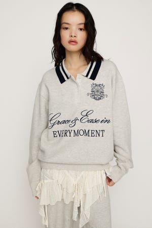 【1BUY5％OFF CAMPAIGN】OVER SIZE JQ トップス