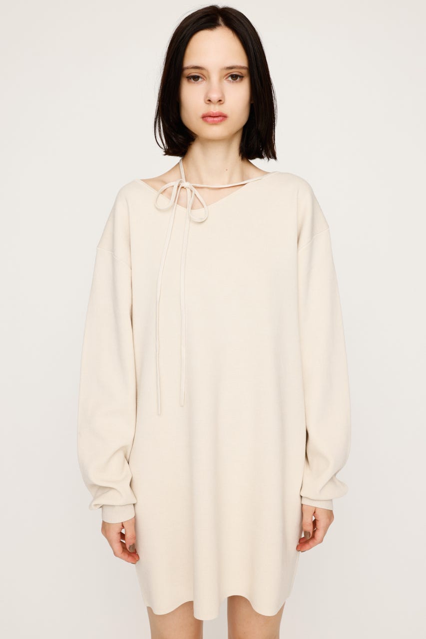 SLY | ASYMMETRY NECK LOOSE ワンピース (ワンピース(ミニ