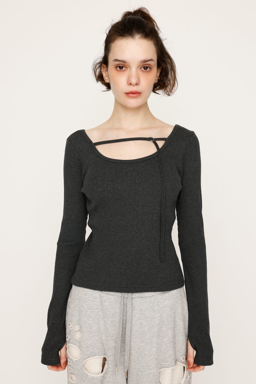 す*け様 新品⭐︎即日発送⭐︎完売商品！LIBEIRO 長袖カットソー　size TOPS – LIBEIRO