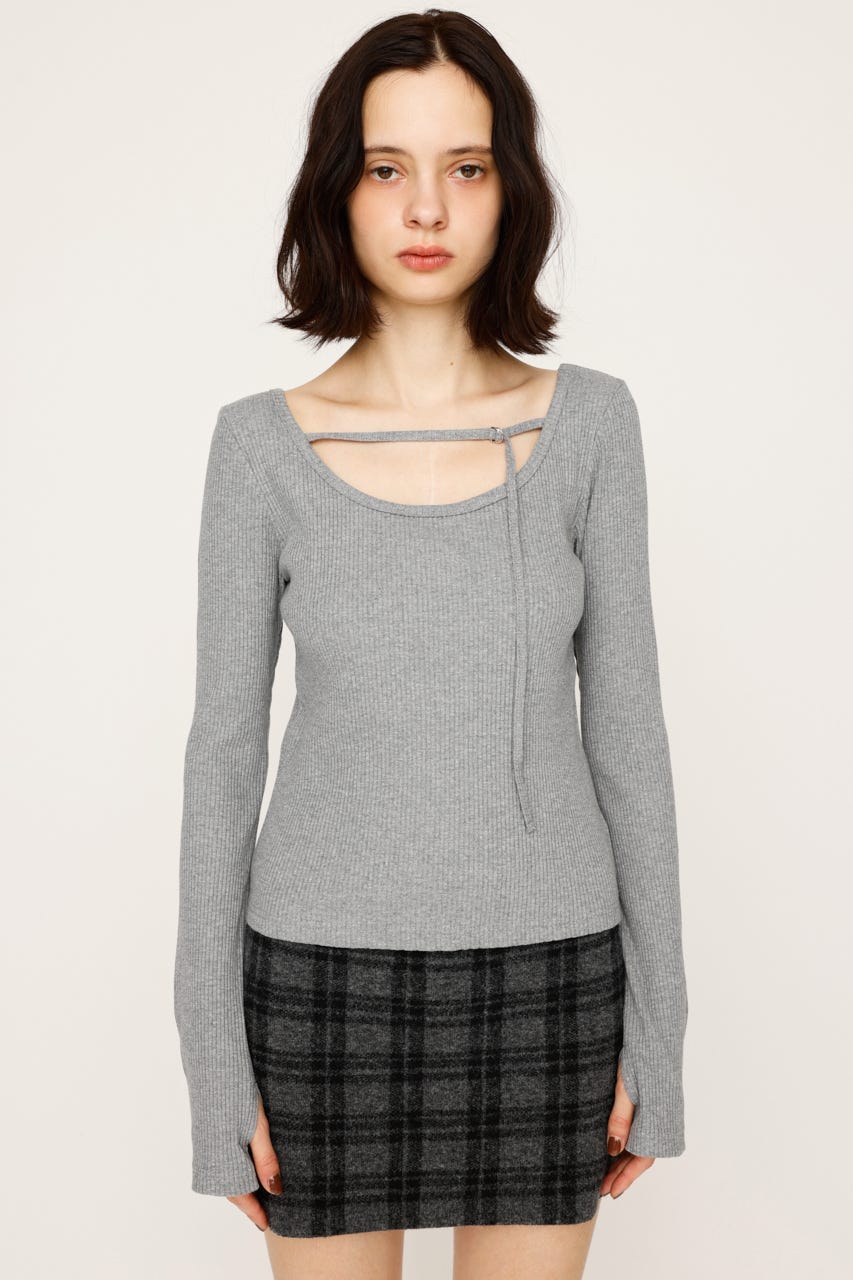 ALyssaAliassafari様　21.2 SLY | 2WAY CUT RIB トップス (Tシャツ・カットソー(長袖