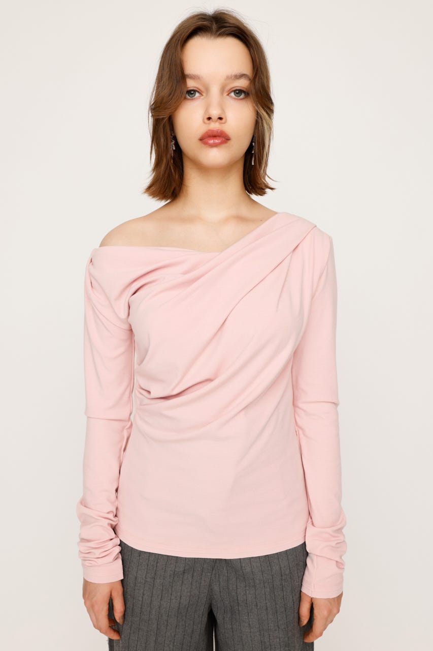 トップス shou SLY | OFF SHOULDER CUT トップス (Tシャツ・カットソー(長袖