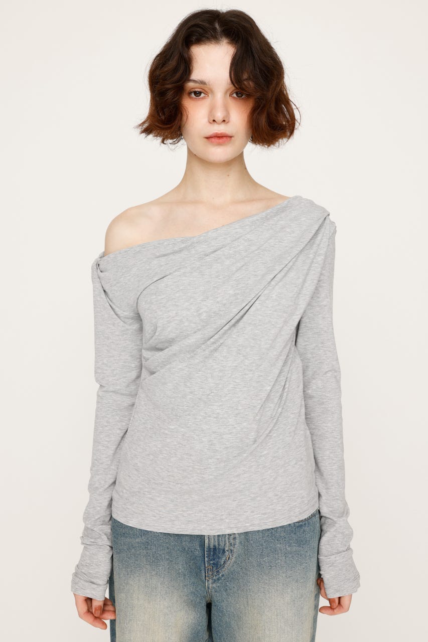 SLY | 【完売カラーの再販予約スタート！】OFF SHOULDER CUT