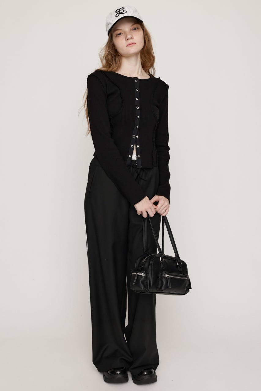 2024 BRIEFING 長袖トップス SLY | FRONT BUTTON CUT RIB トップス (Tシャツ・カットソー