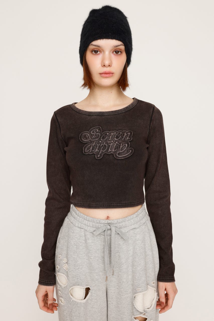 トップス Sinli SLY | FRONT PATCH RIB トップス (Tシャツ・カットソー(長袖