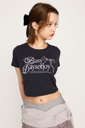 【LIMITED ITEM】COMPACT PRINT Tシャツ