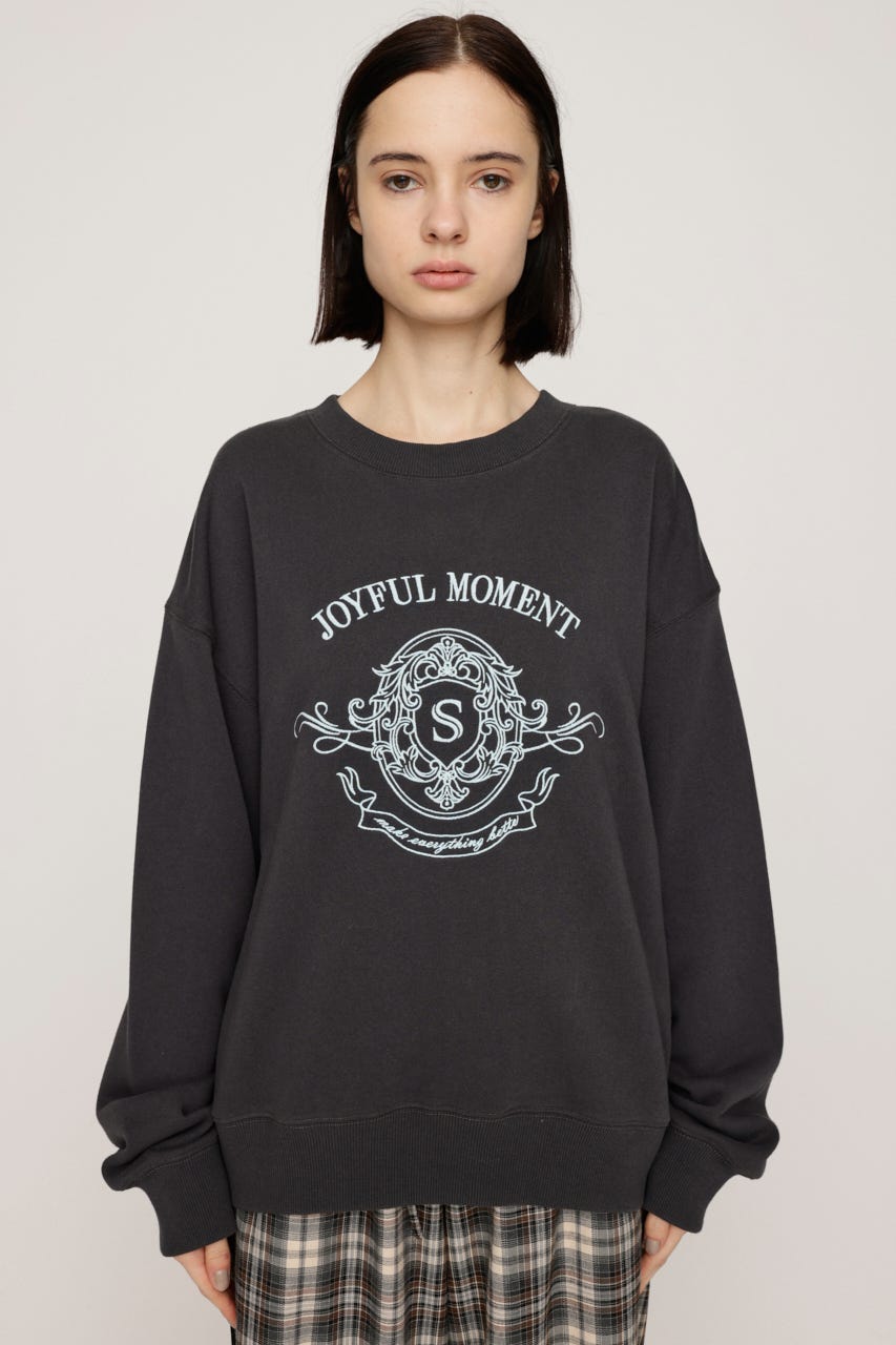 トップス CD45F3C4299EB17A SLY | EMBROIDERY LOGO SW トップス (Tシャツ・カットソー(長袖