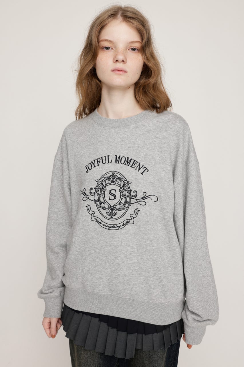 SLY | EMBROIDERY LOGO SW トップス (スウェット・パーカー