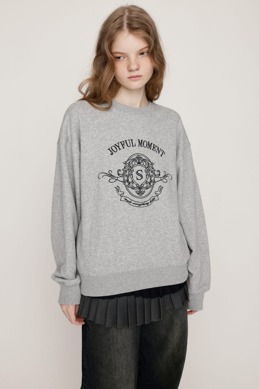 ○・*LF*・○様　0912 SLY | EMBROIDERY LOGO SW トップス (スウェット・パーカー