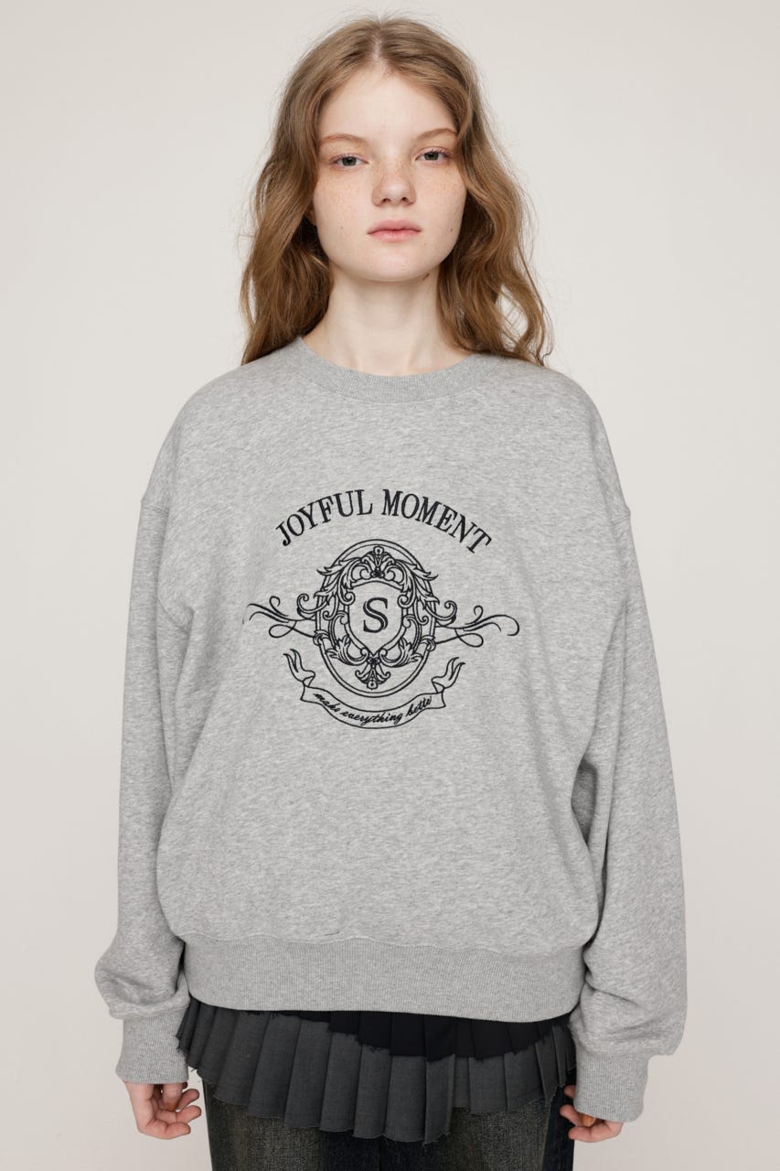 トップス atsumiishihara SLY | OVERSIZE EMBROIDERY RUGBY Tシャツ (Tシャツ・カットソー(半袖