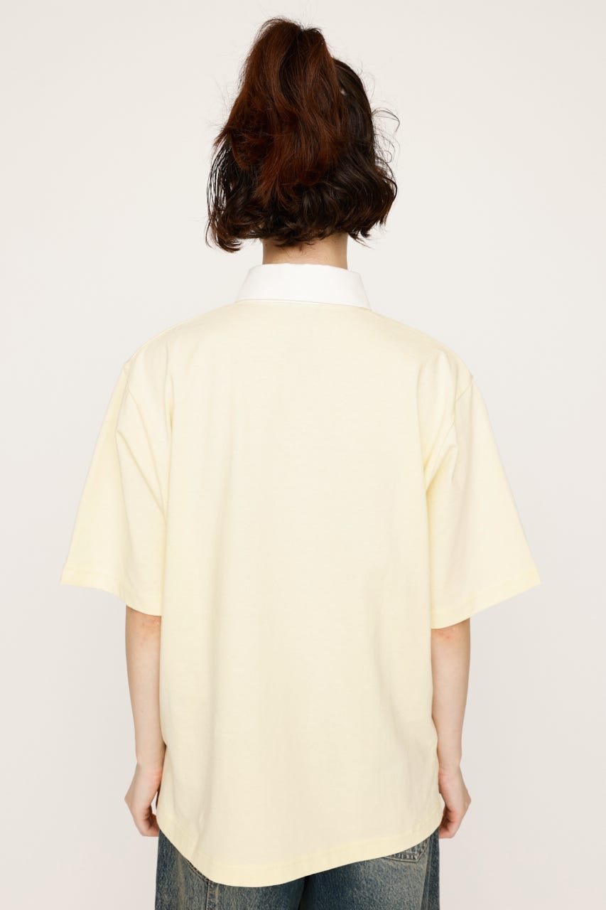 トップス TNF731 SLY | OVERSIZE EMBROIDERY RUGBY Tシャツ (Tシャツ・カットソー
