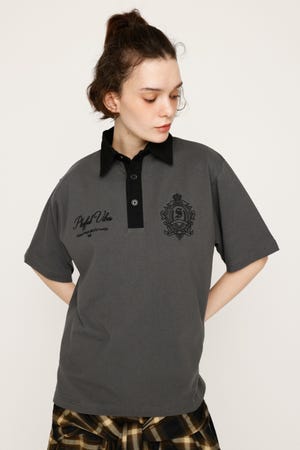 ラグビー トゥールーズTシャツ SLY | OVERSIZE EMBROIDERY RUGBY Tシャツ (Tシャツ・カットソー