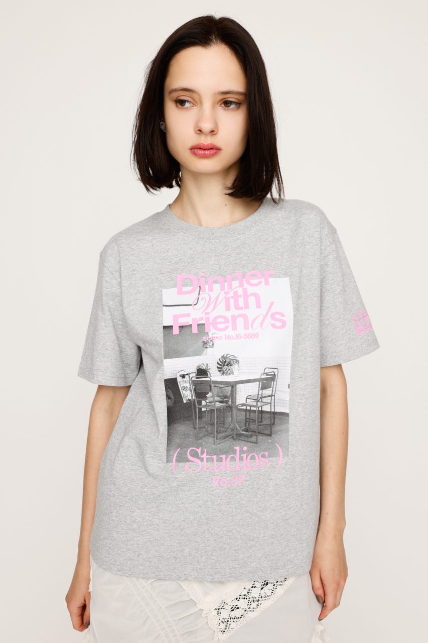 SLY スライ PHOTO PRINT COMPACT Tシャツ SLY｜【LIMITED ITEM】PHOTO PRINT COMPACT Tシャツ | Rakuten