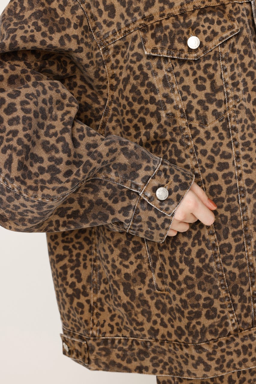 SLY | LEOPARD 4XL DENIM JK-D (デニムジャケット ) |SHEL'TTER