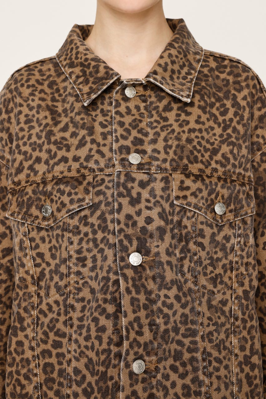 レオパードデニムジャケット SLY | LEOPARD 4XL DENIM JK-D (デニムジャケット ) |SHEL'TTER