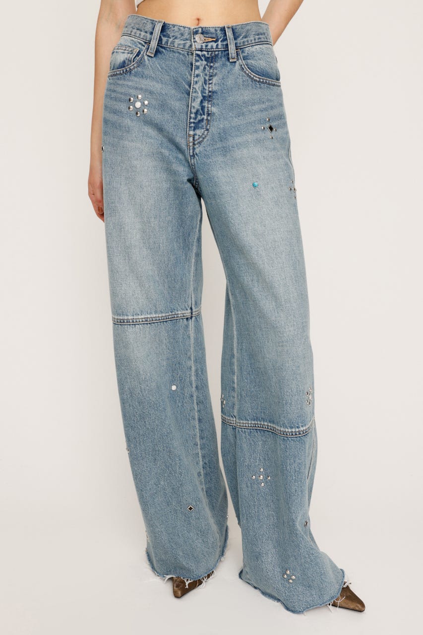 SLY | STUDS SEAM DESIGN FLARE PT-B (フレア ) |SHEL'TTER WEBSTORE