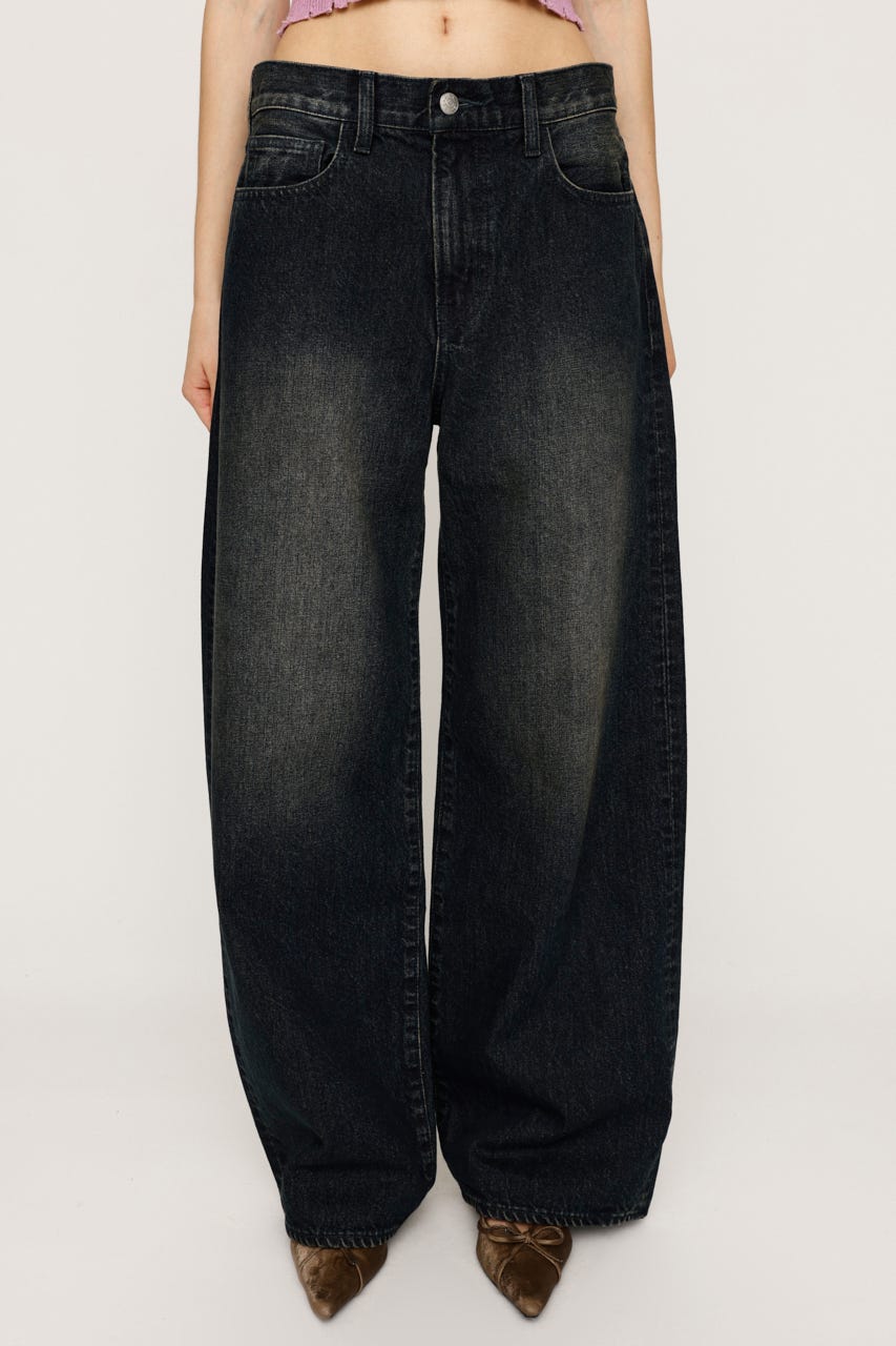 SLY | LAYERED STRAIGHT DENIM パンツ (ストレート ) |SHEL'TTER