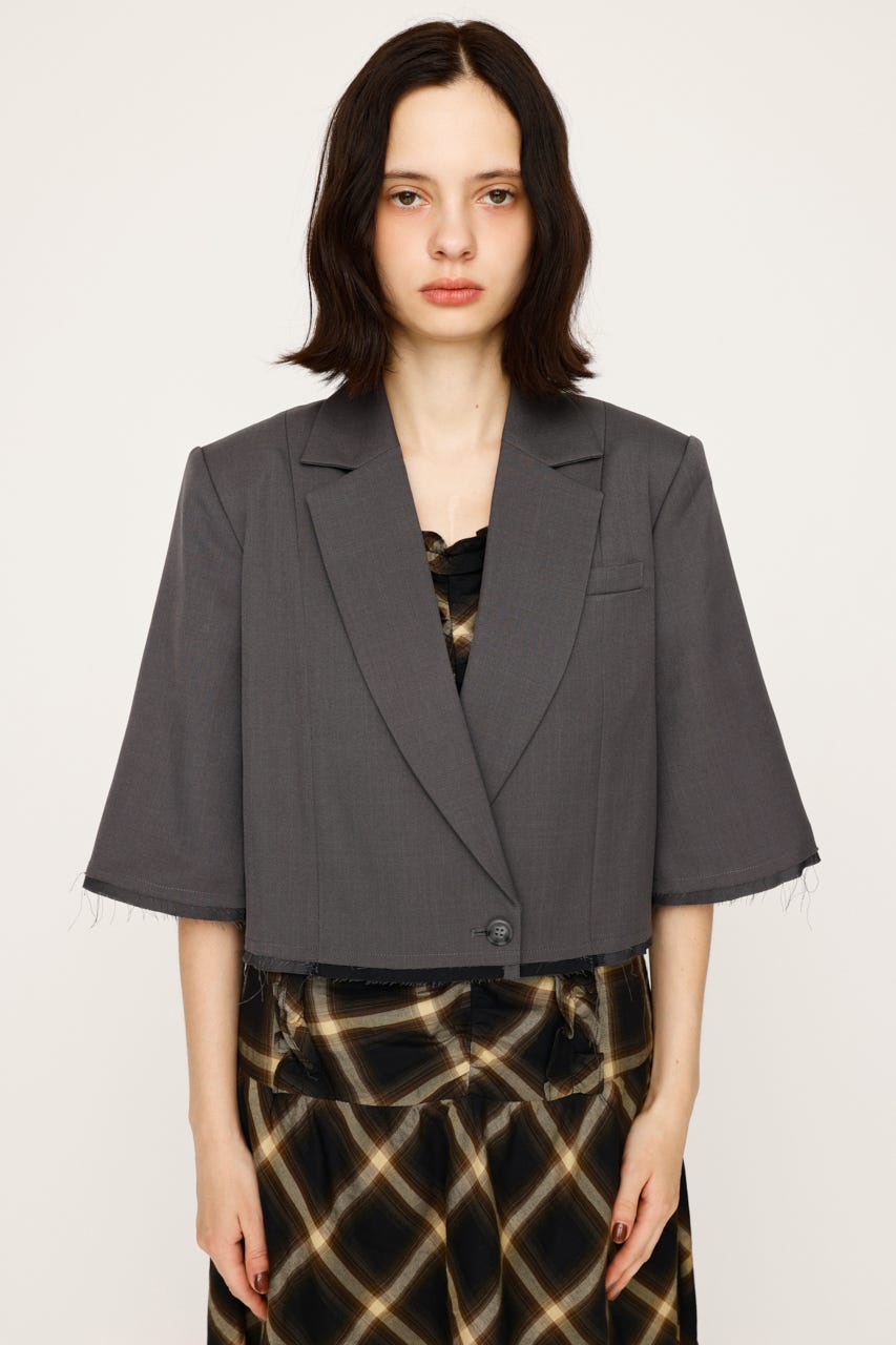 もりー SLY | CROP MANISH TAILOR ジャケット (ジャケット ) |SHEL'TTER