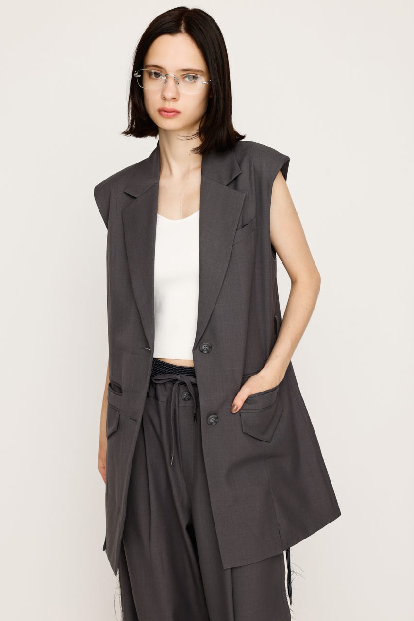 SLY | TAILOR MANISH ベスト (ベスト ) |SHEL'TTER WEBSTORE