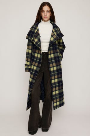 【1BUY5％OFF CAMPAIGN】STAND NECK LONG コート