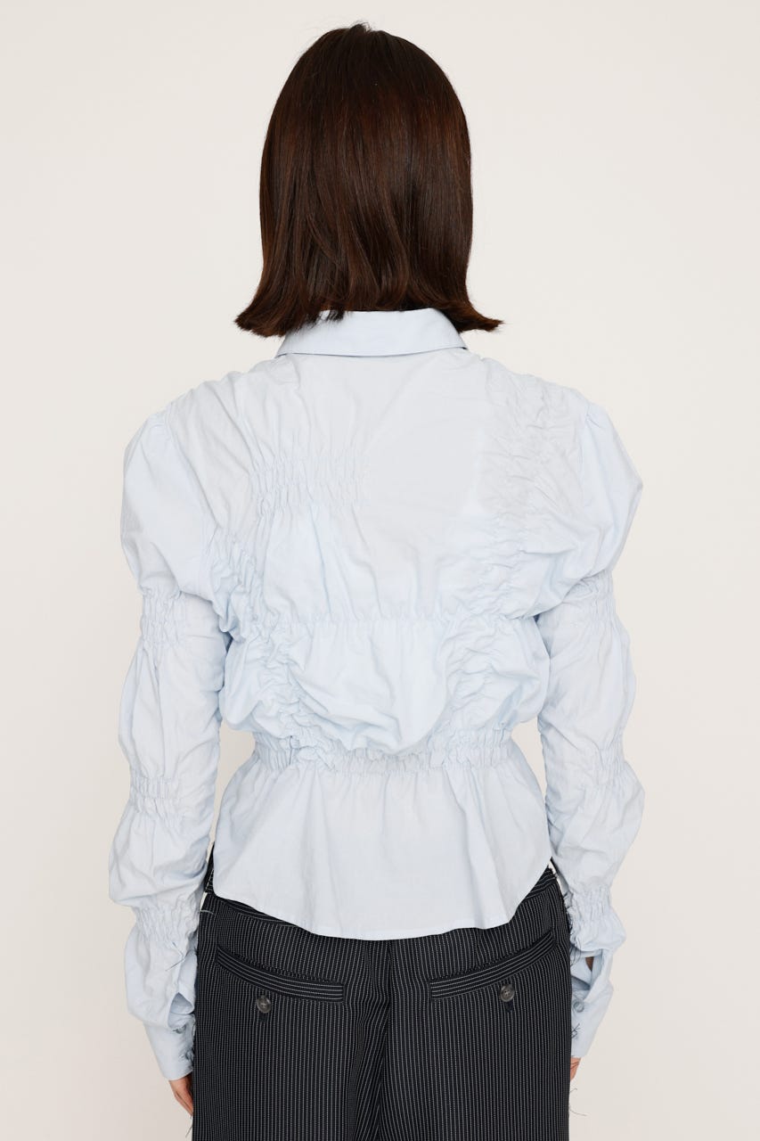 SLY | RANDOM SHIRRING トップス (シャツ・ブラウス ) |SHEL