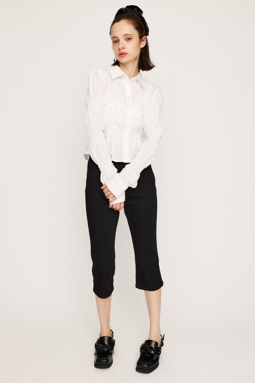 SLY | RANDOM SHIRRING トップス (シャツ・ブラウス ) |SHEL