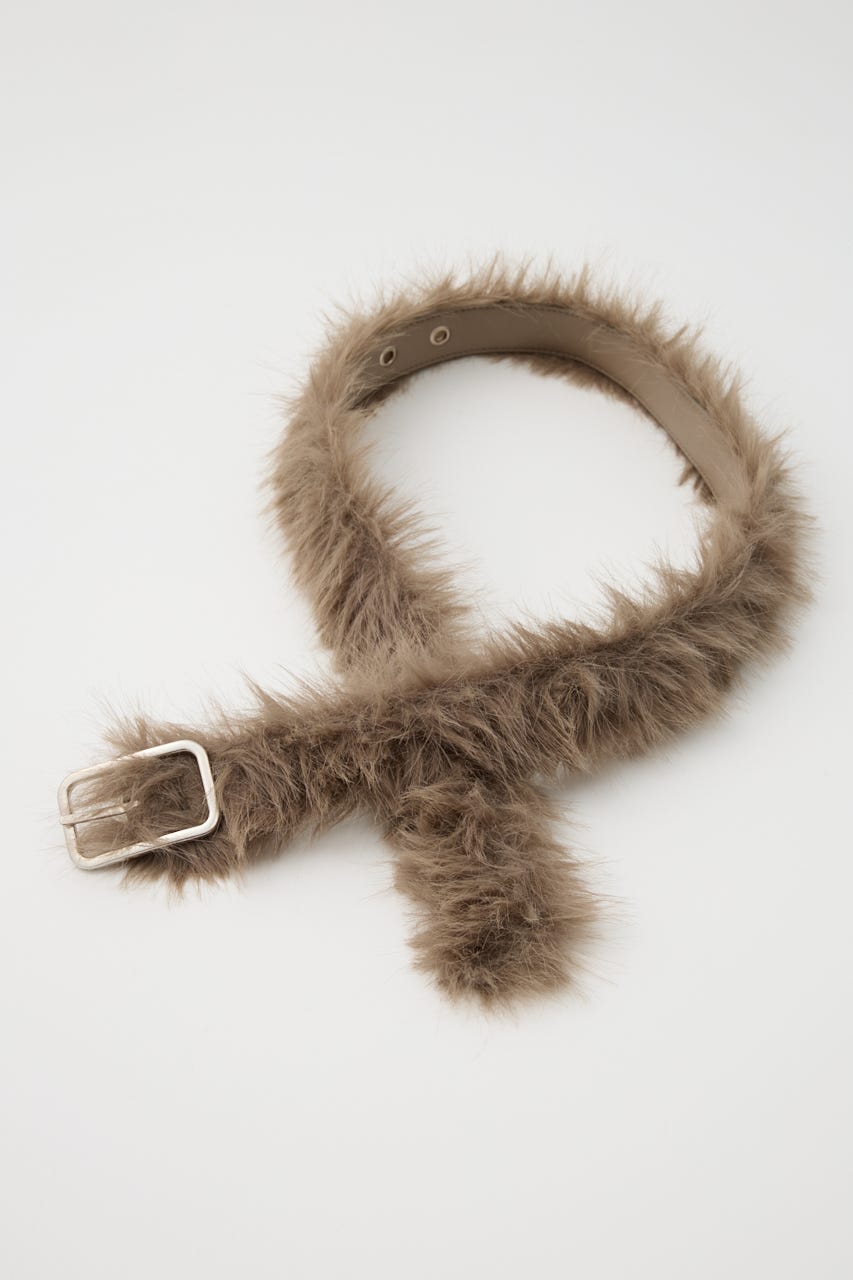 新品未使用タグ付き☆SLY FAUX FUR ベルト SLY | FAUX FUR ベルト (ベルト ) |SHEL'TTER WEBSTORE
