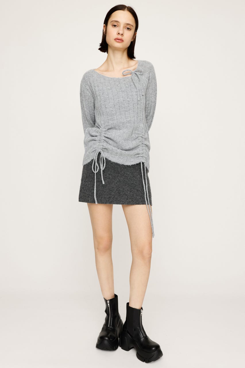 fioliliy ブラックタグ付き LogoSkirtShortPants Script Logo Fleece Shorts in Black | Vans